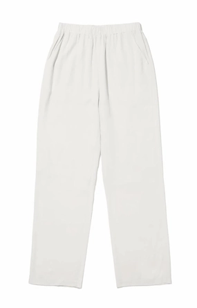 Suki Straight Leg Pants In Cream womens peg pants deal