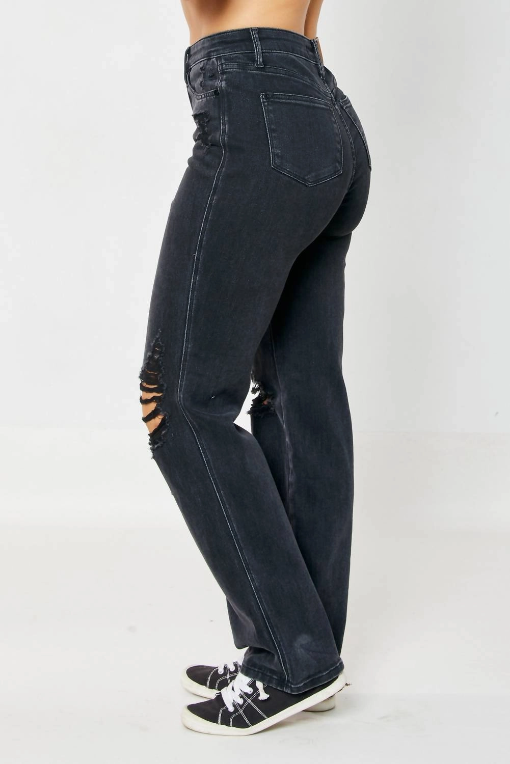 Sukie 90's Straight Jeans In Black