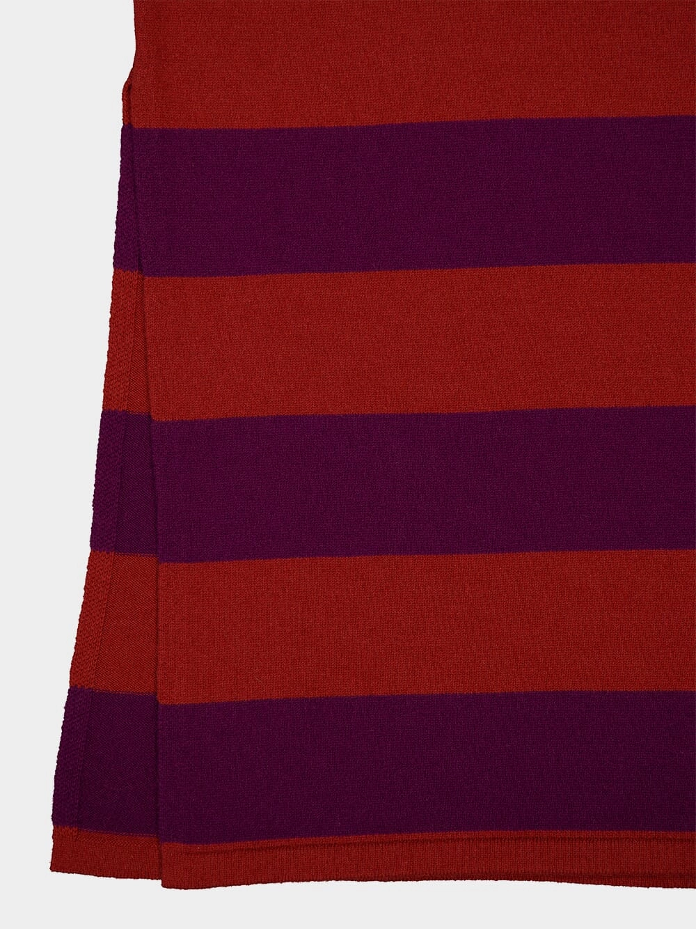 Sulfur Stripped Cashmere Polo Dress