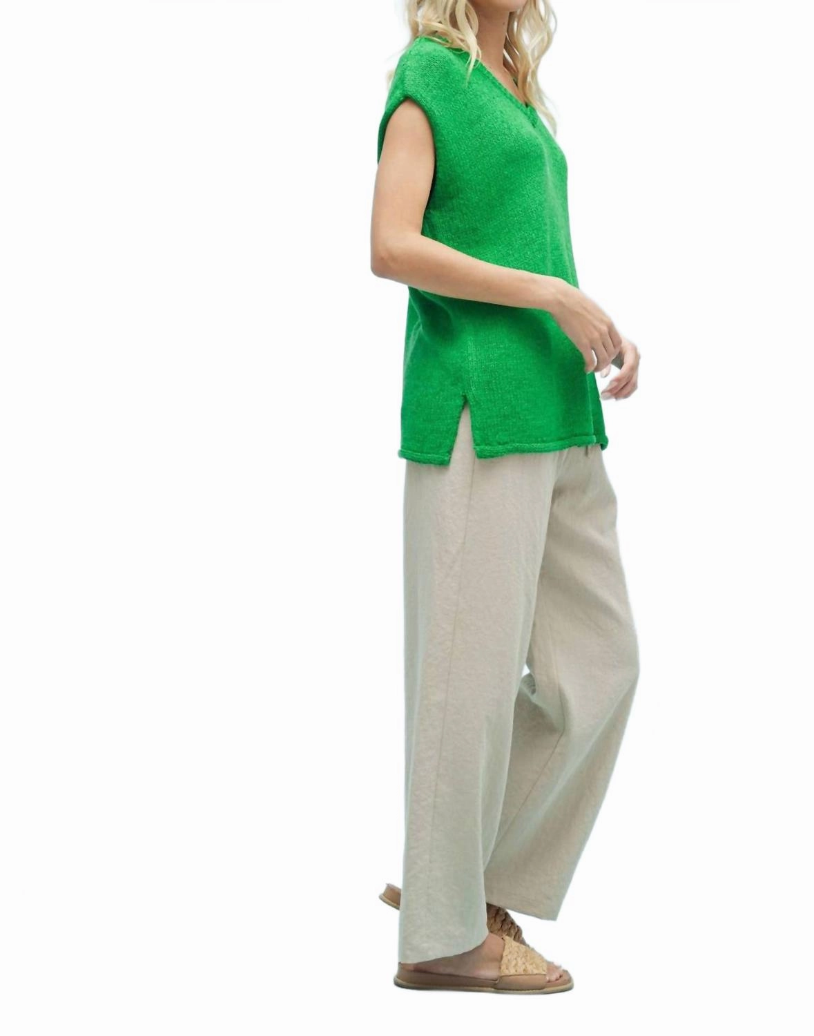Summer Sweater In Green