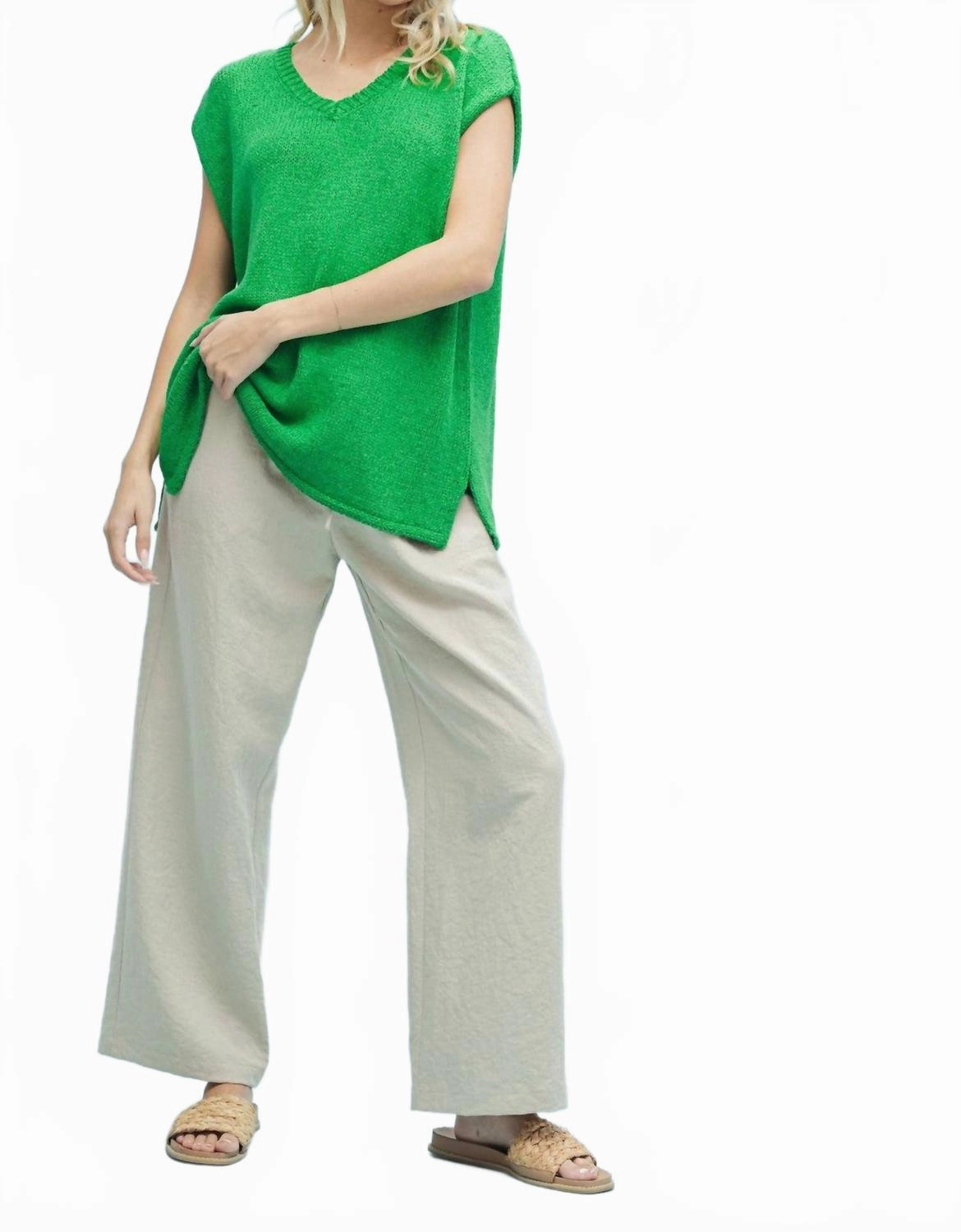 Summer Sweater In Green