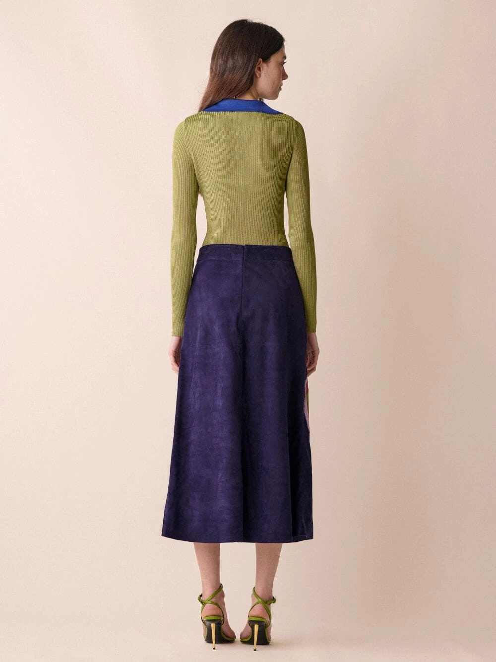 Sun Long-Sleeve Knitted Top