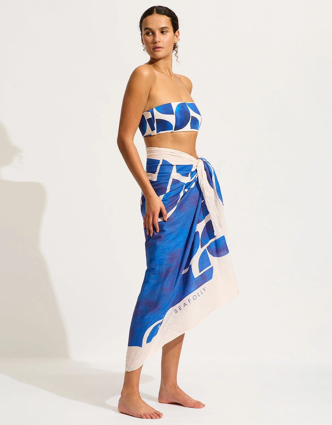 Sunray Sarong - Ultramarine