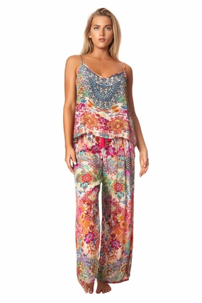 Sunset 2 Piece Pant Set Swim Womens - push-up swimsuits cheap