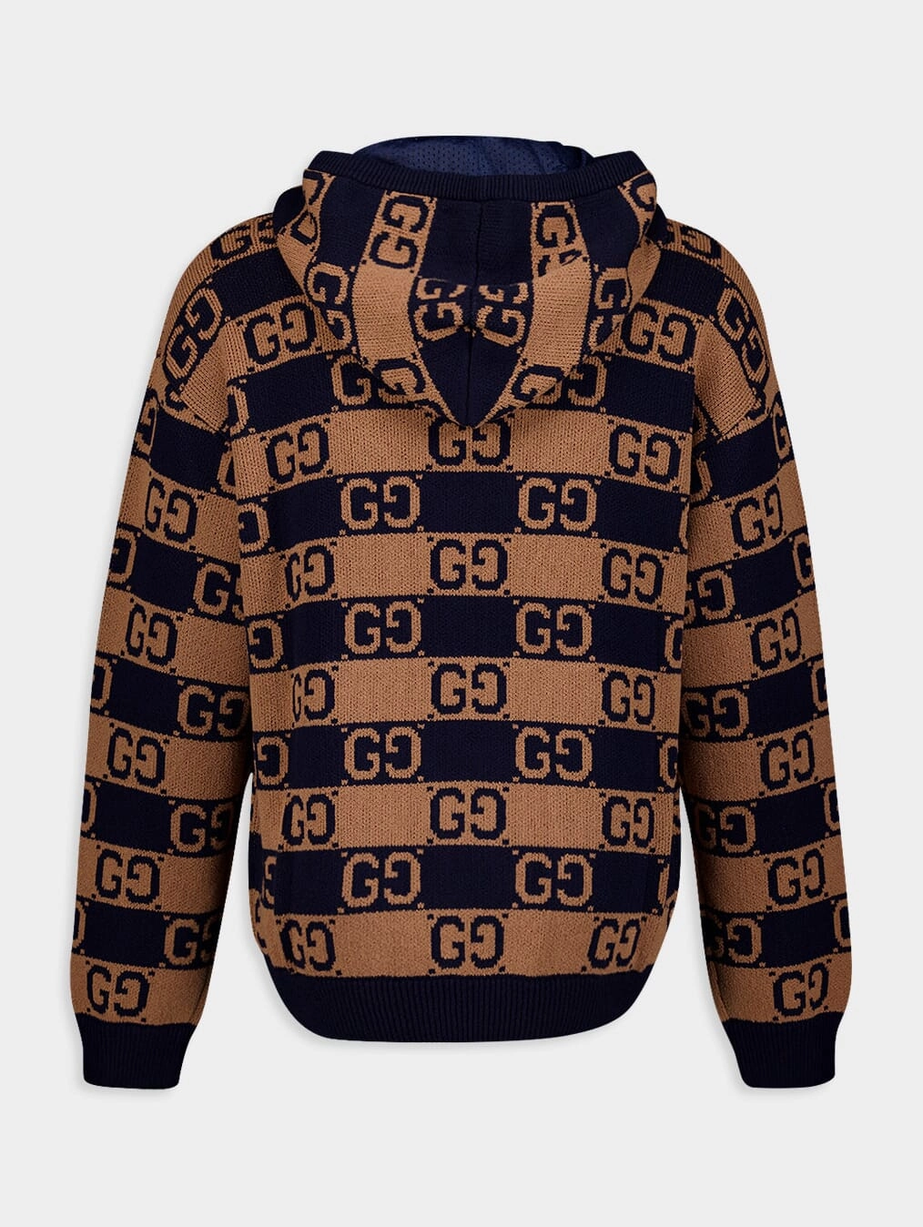 Supreme GG Intarsia-Knit Hoodie