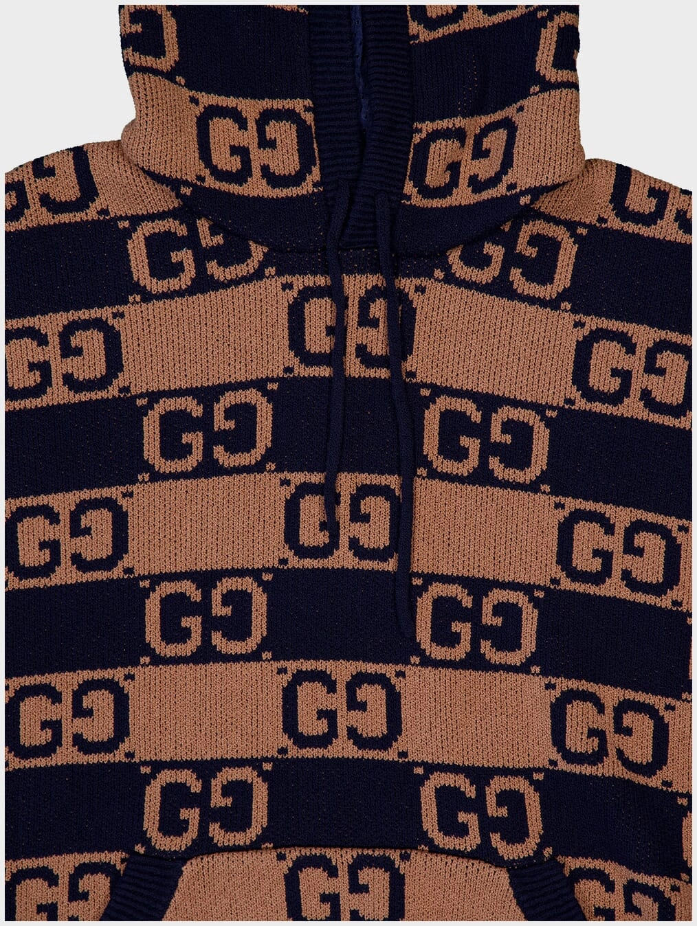 Supreme GG Intarsia-Knit Hoodie