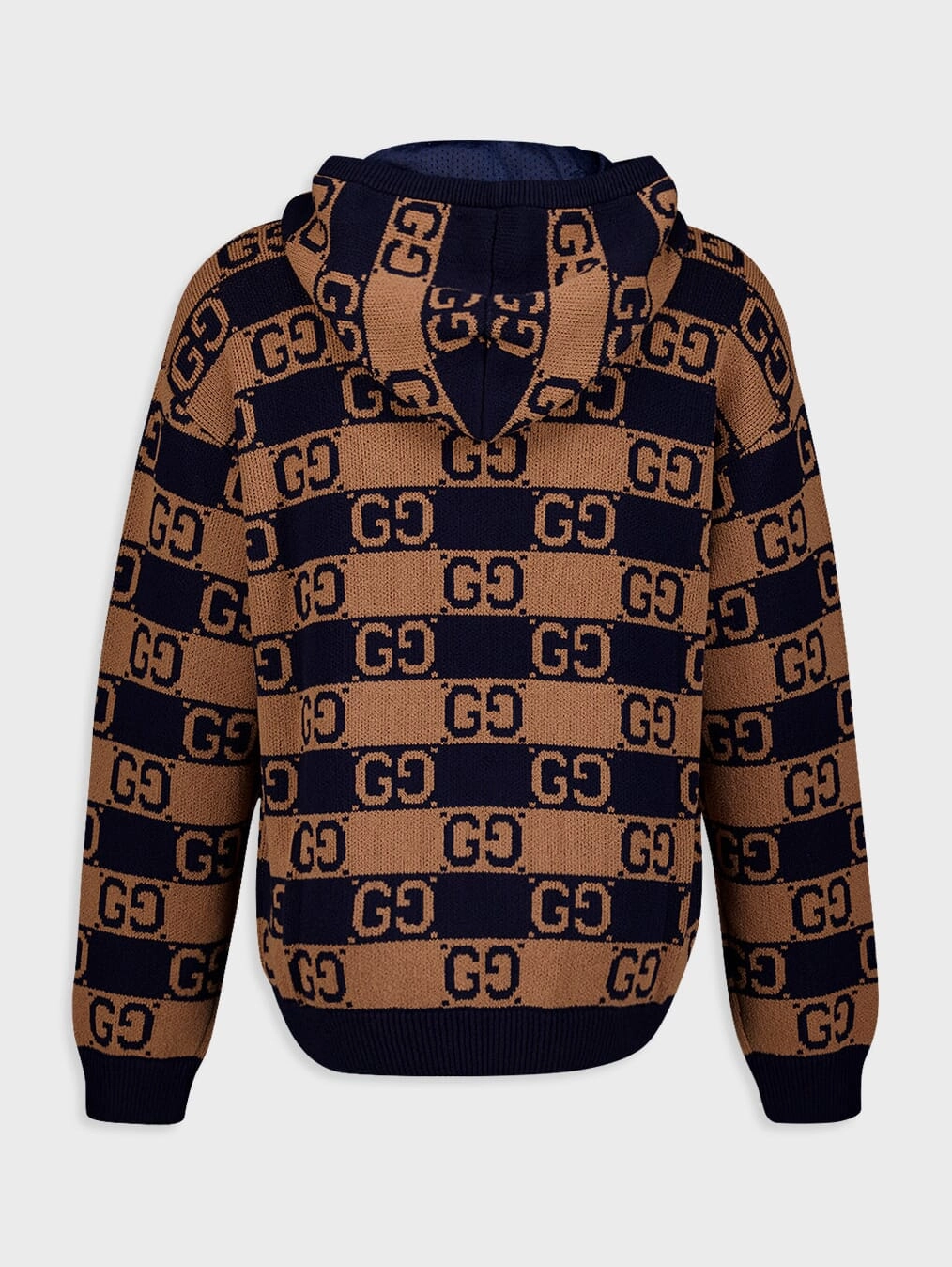 Supreme GG Intarsia-Knit Hoodie