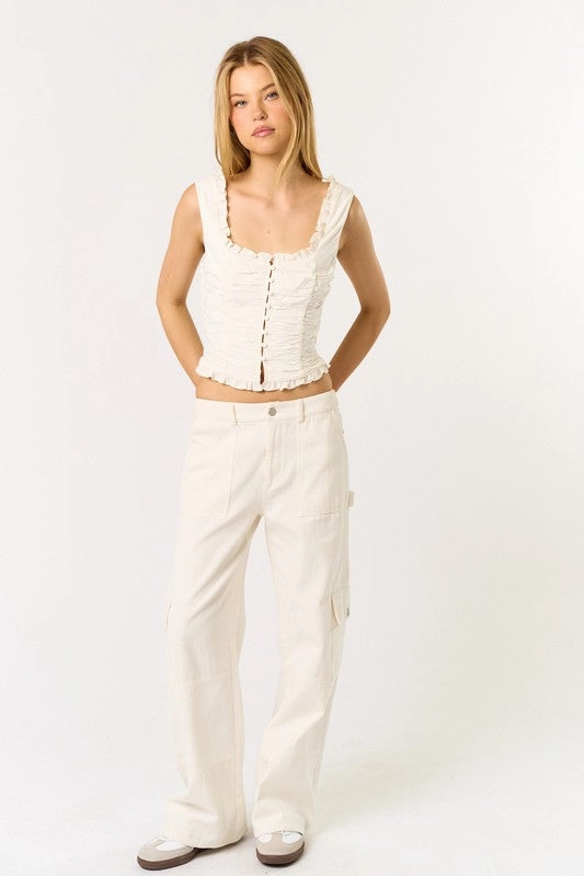 Sweetest Story Ruffle Top