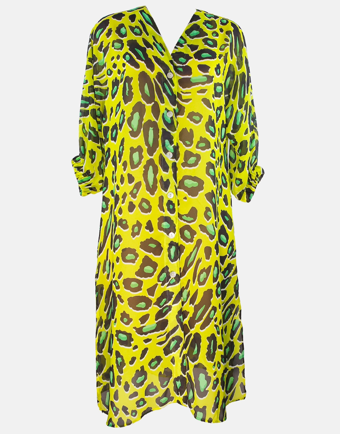 Syrah Midi Beach Shirt - Yellow Swim Womens - bikinis clearance