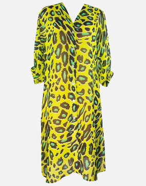 Syrah Midi Beach Shirt - Yellow Swim Womens - bikinis clearance