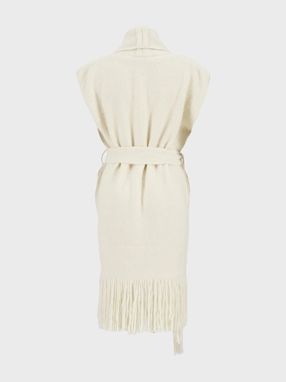 Teagan Fringed Cashmere Vest