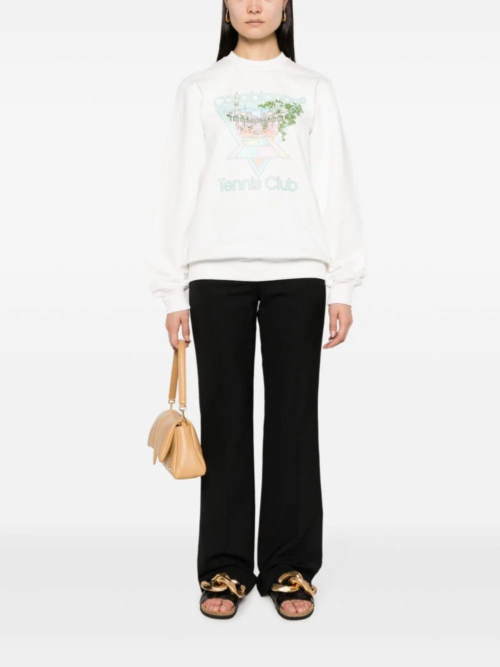 Tennis Club Icon Cotton Sweatshirt
