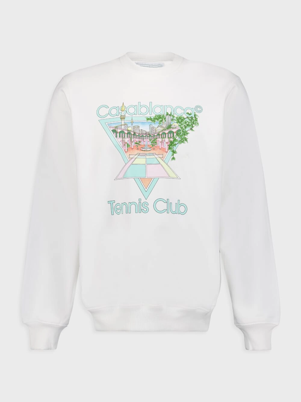 Tennis Club Icon Cotton Sweatshirt Tops Mens - thermal tops