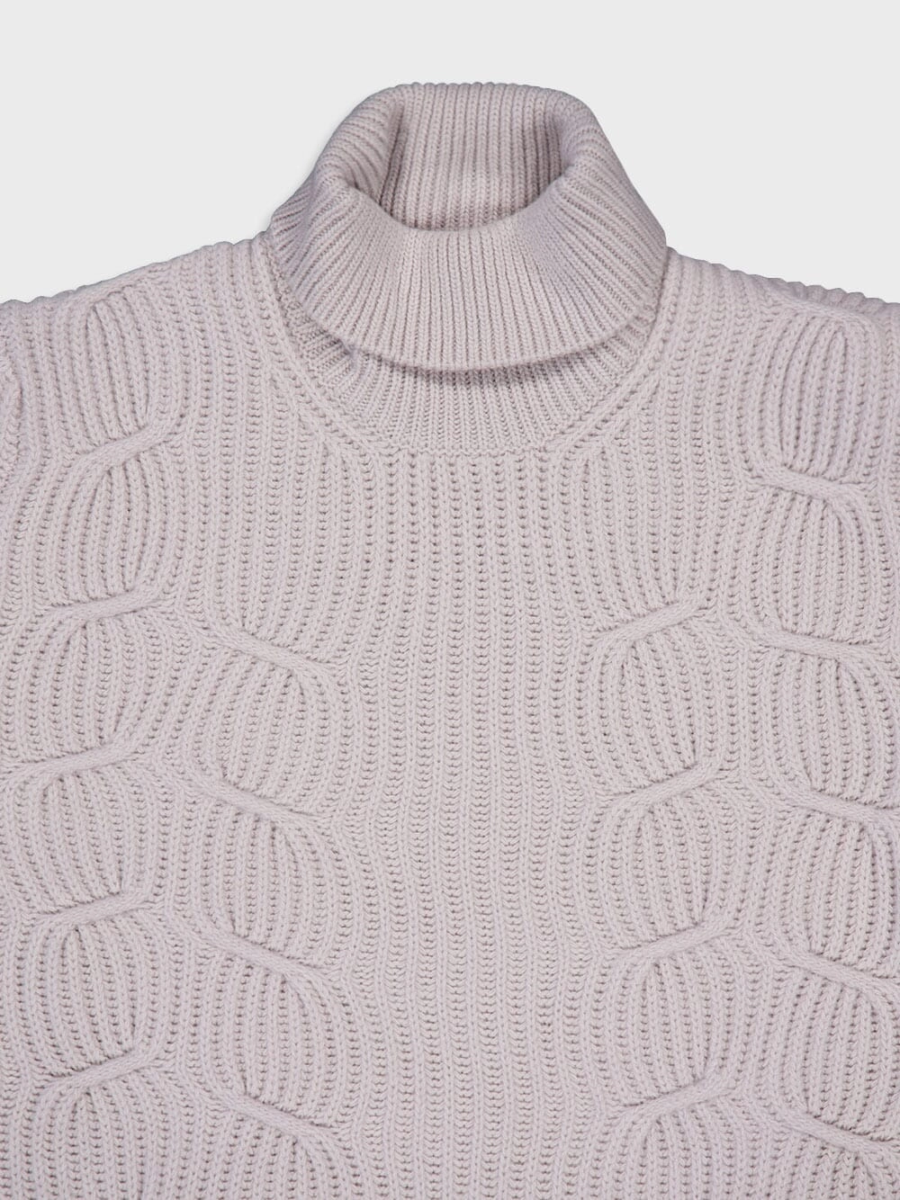Textured Wool Turtleneck