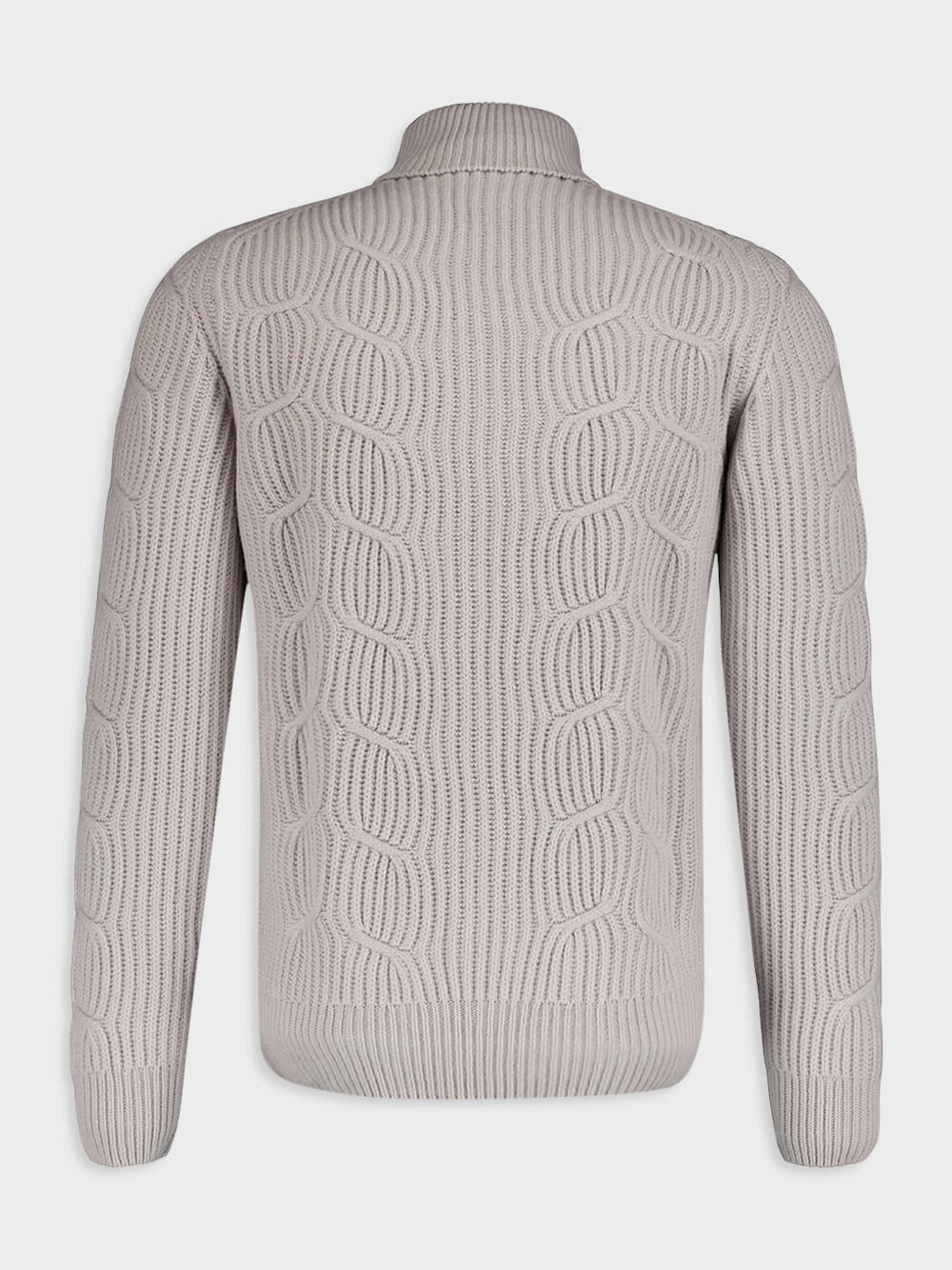 Textured Wool Turtleneck
