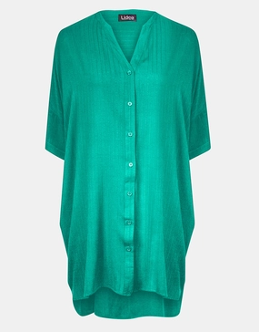 The Core Beach Shirt - Palm Green Swim Womens - bikinis clearance