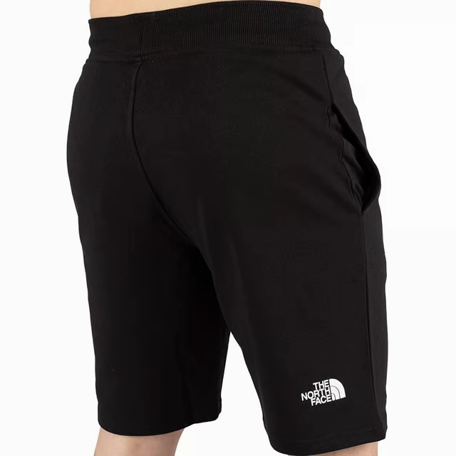 The North Face NF0A81TYJK3 Fleece Shorts Men's Black Simple Logo Cotton CLO477