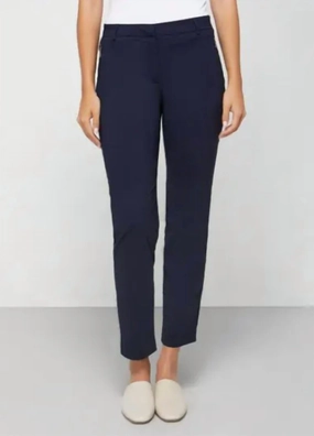 Thea Curvy Pant In Navy womens capris online shop