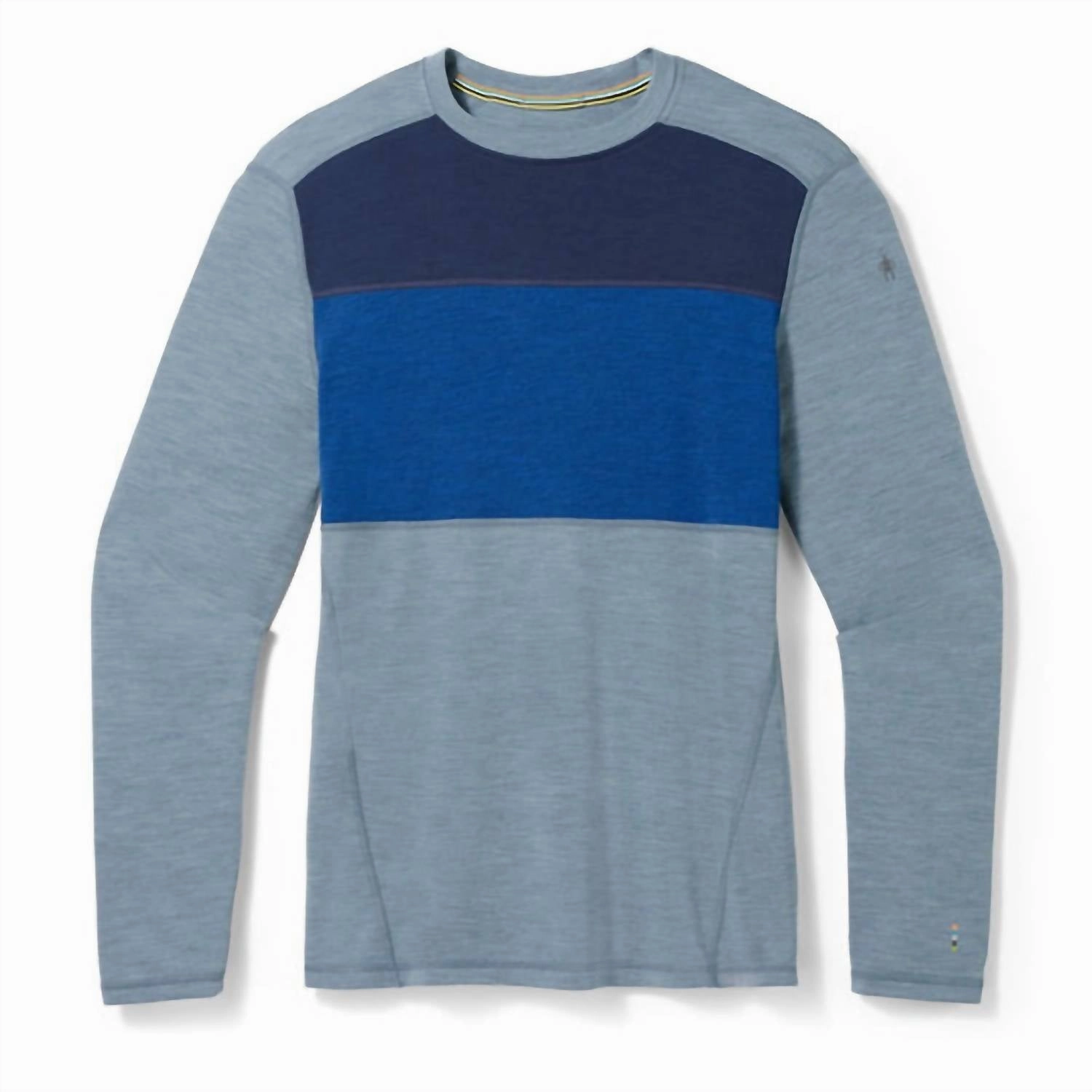 Thermal Base Sweater In Pewter Blue