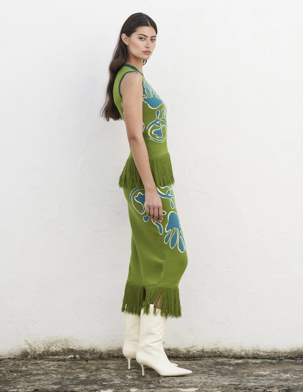 Tina Jacquard Tank Top