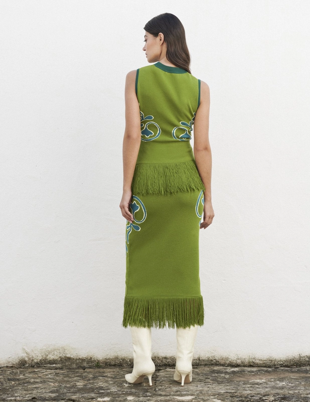 Tina Jacquard Tank Top