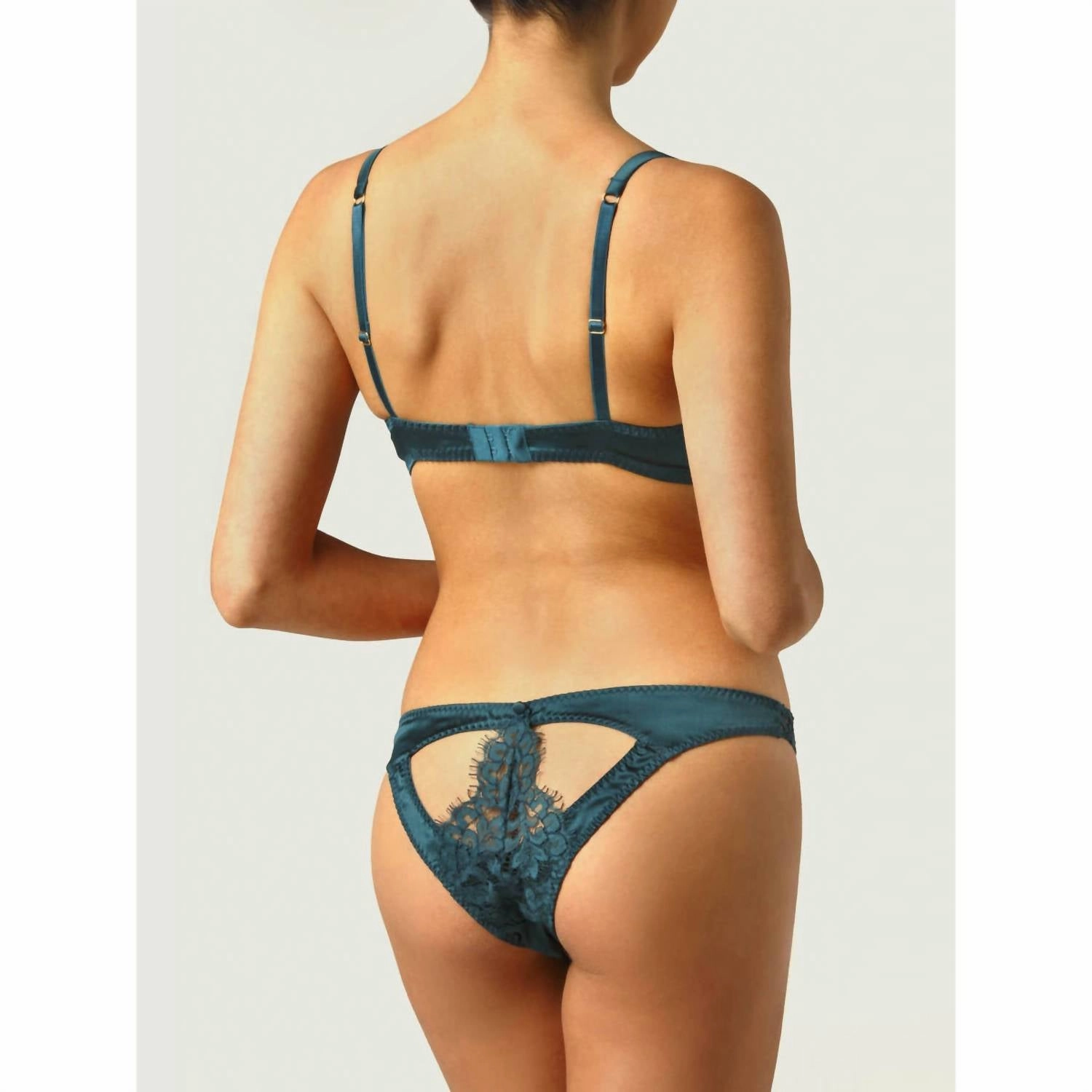 Titania Balcony Bra In Green