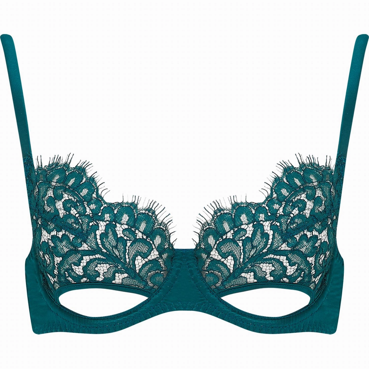 Titania Balcony Bra In Green