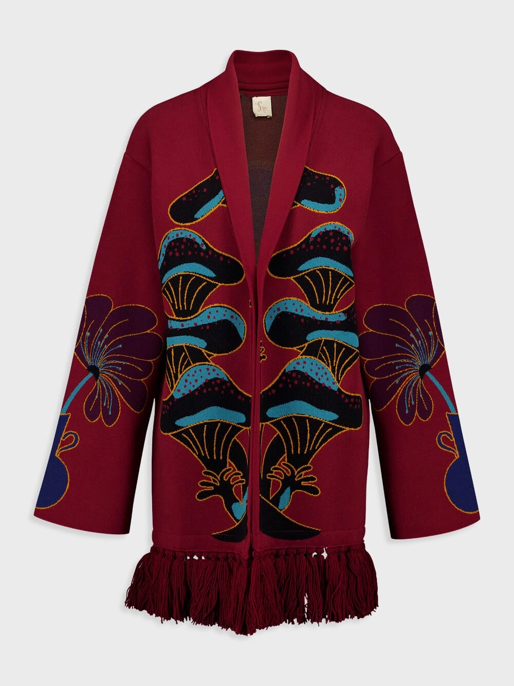 Toadstool Jacquard Cardigan
