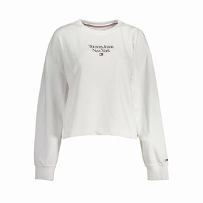 Tommy Hilfiger Cotton Women's Sweatshirt Tops Womens - silk tops clearance