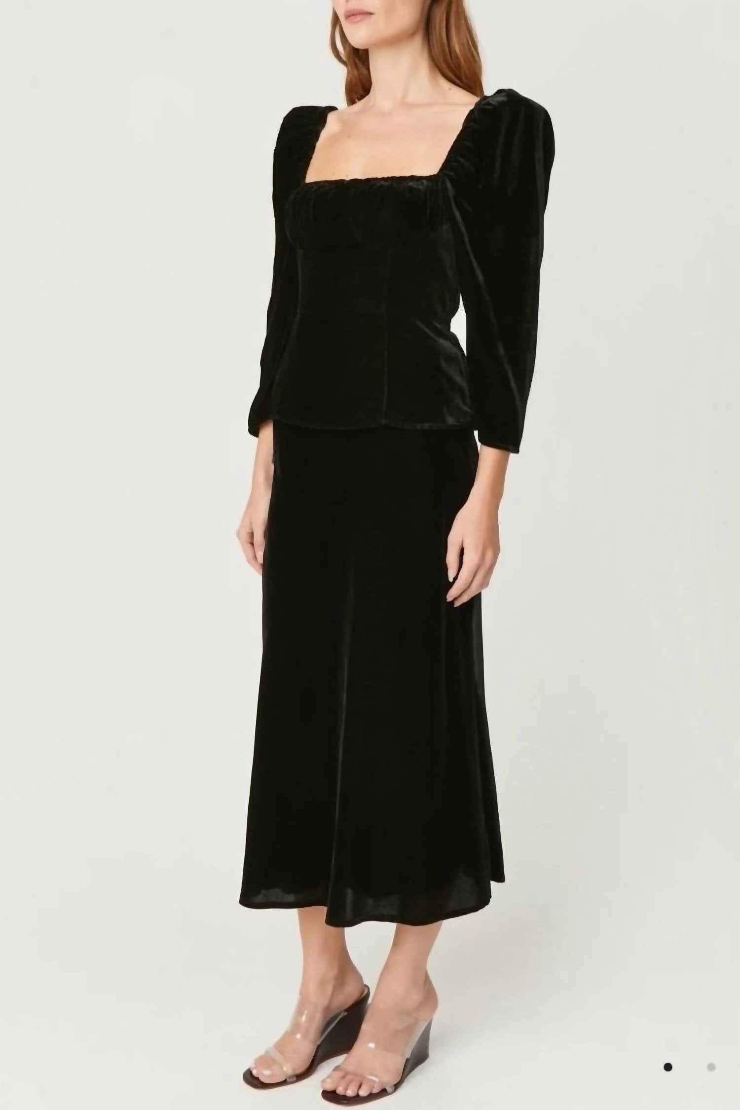 Tommy Skirt In Jet Black