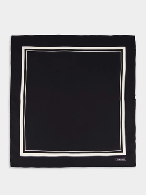 Tonal Frame Pocket Square Suits Mens - men's suits outlet