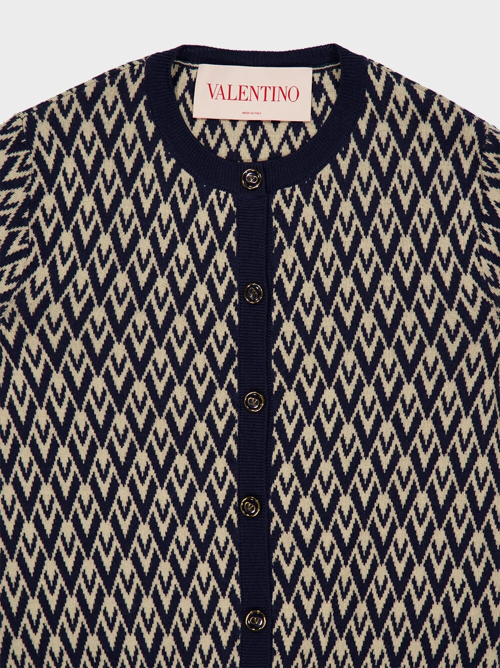 Toute La V Jacquard Cardigan