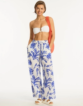 Tradewind Beach Pant - Cobalt Swim Womens - bikinis clearance