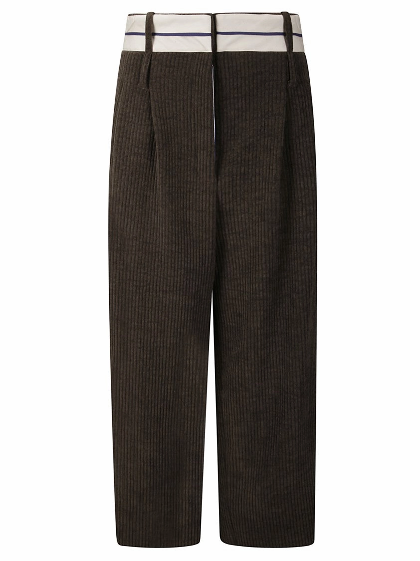 Trendy Corduroy Trousers womens bike shorts cheap