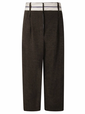 Trendy Corduroy Trousers womens bike shorts cheap