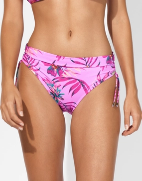 Tropic Radiance Adjustable Bikini Pant - Electric Pink Swim Womens - beachwear discount