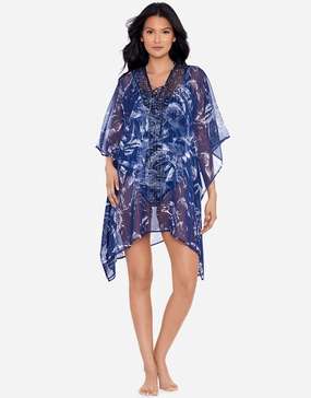 Tropica Toile Kaftan - Midnight Swim Womens - bikinis clearance