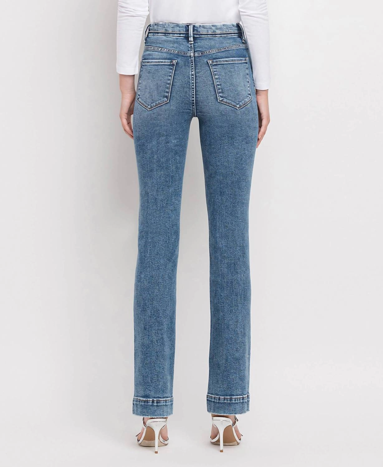 Tummy Control High-Rise Bootcut Jean In Protegee