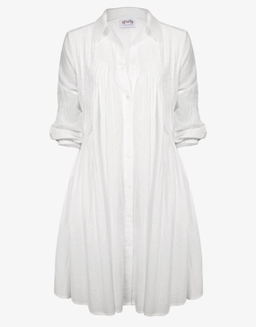 Tunic Beach Dress - Off White Swim Womens - bikinis clearance