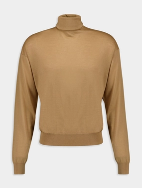 Turtleneck Wool Jumper Knitwear Womens - women's knitwear cheap