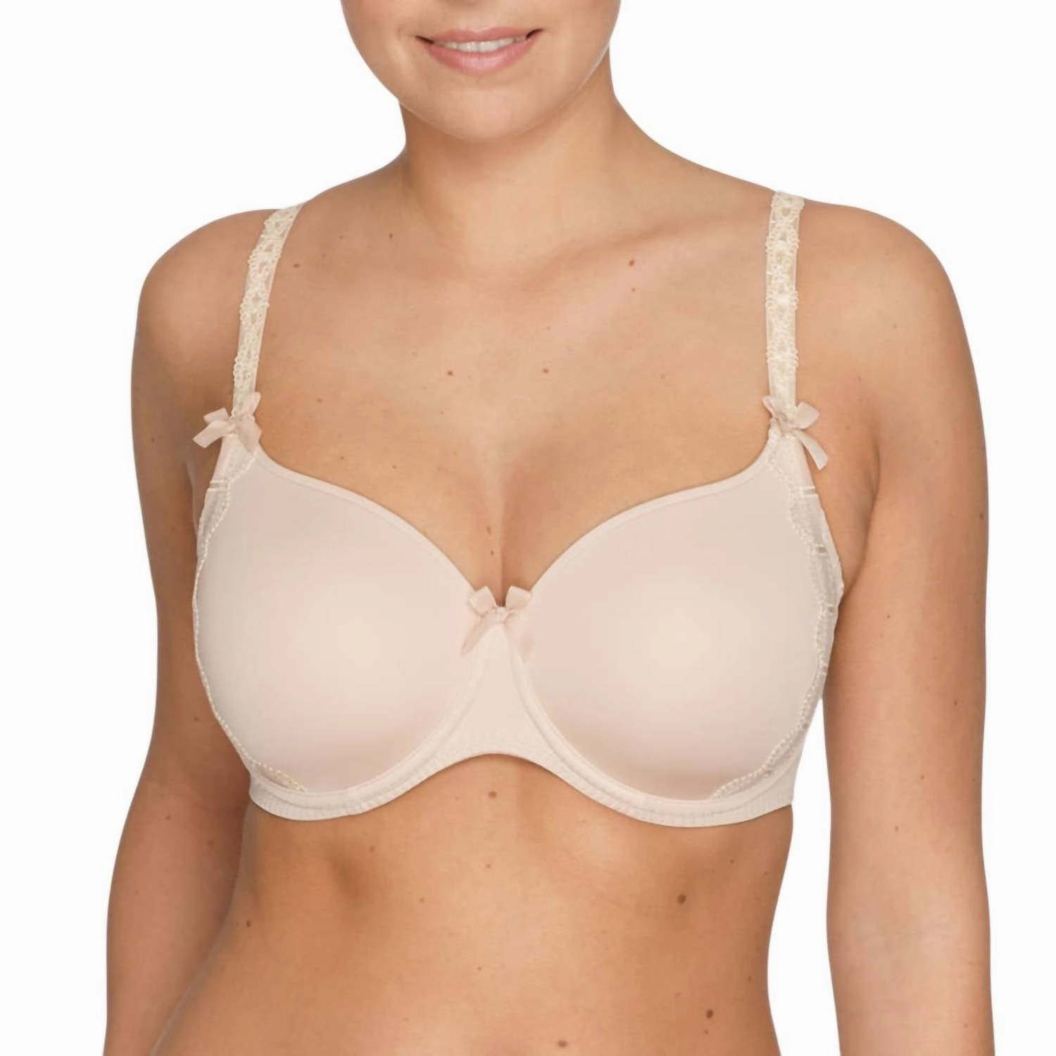 Twist A La Folie Padded Balcony Bra In Caffe Latte