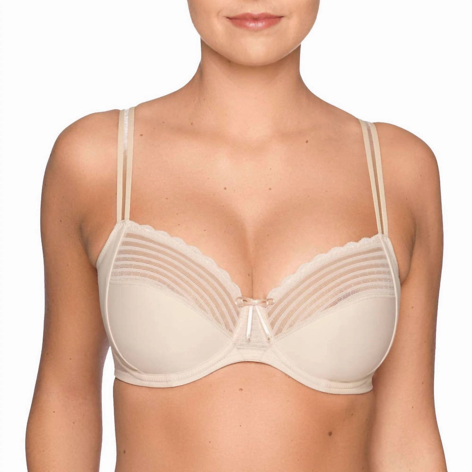 Twist Tresor Underwire Bra In Caffe Latte