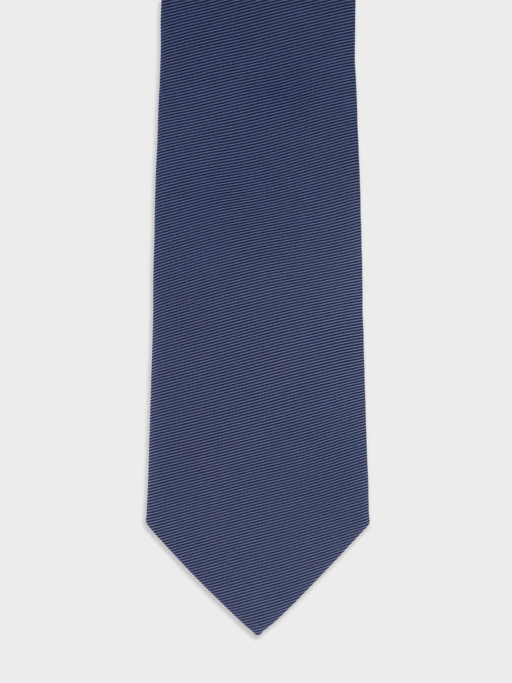 Two-tone Twill Silk Tie