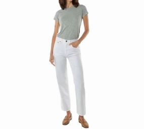 Tyler Vintage Straight Leg Denim Jeans In Light Wash womens corduroy pants cheap