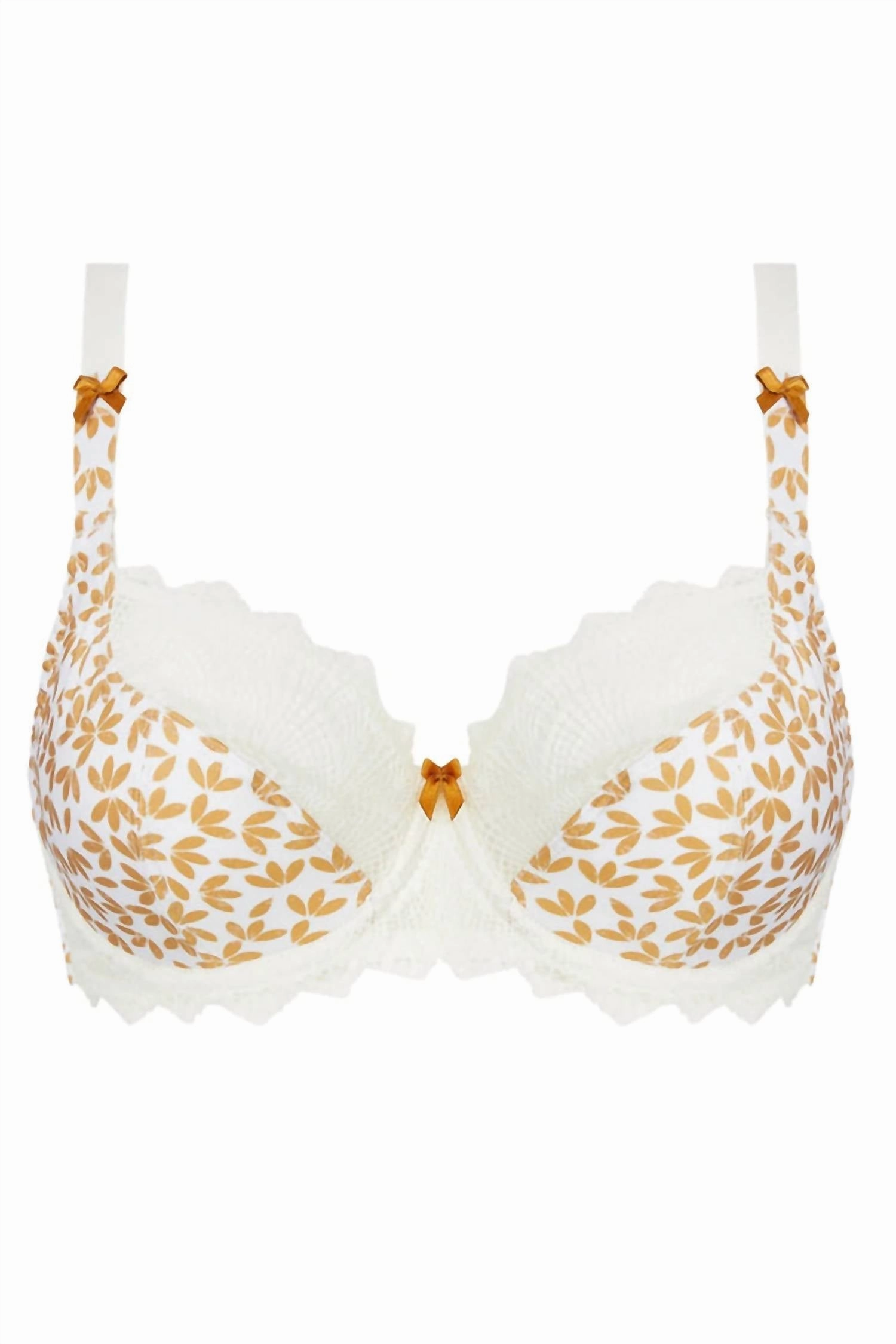 Underwired 3/4 Cup Bra In Camel Boheme