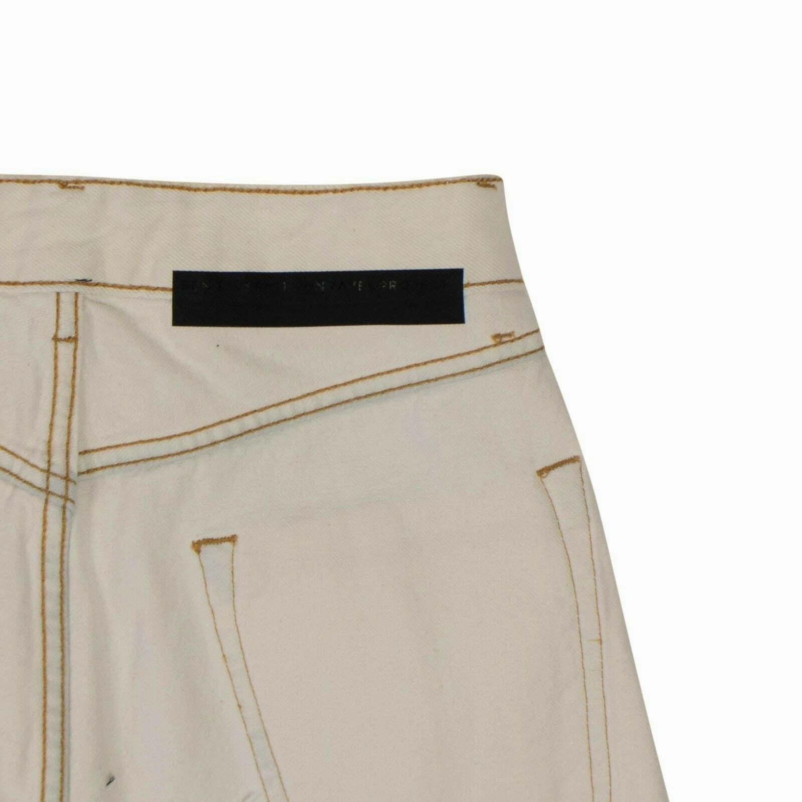 Unravel Project Reverse Shorts Layestretch Leggings - White