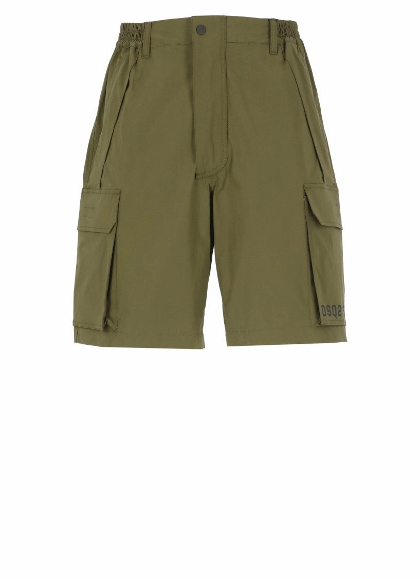 Utility Track Bermuda Shorts