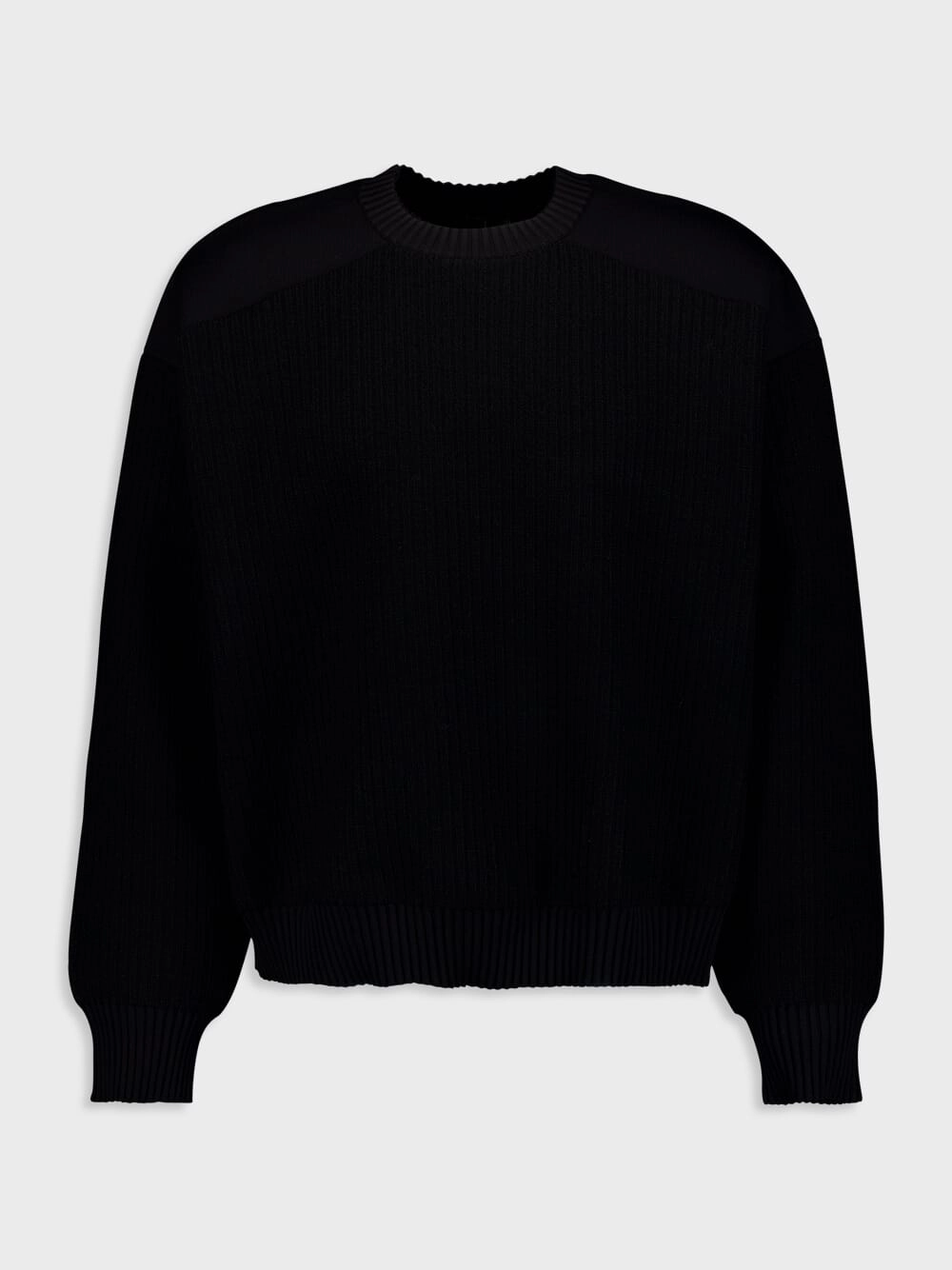 Utility Wool C-Neck Sweater Tops Mens - thermal tops