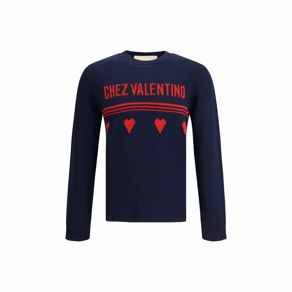 Valentino Chez Valentino Wool Men's Sweater