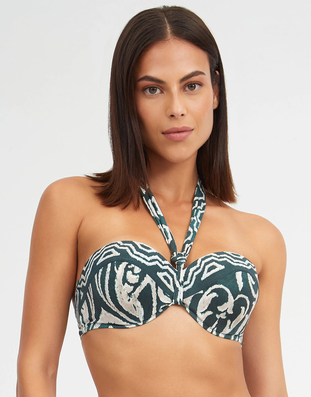 Valeria Bandeau Bikini Top Swim Womens - beachwear discount